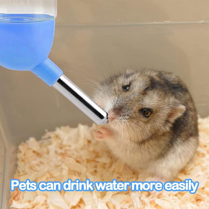 125 ml Hamster Water Bottle with Wooden Holder