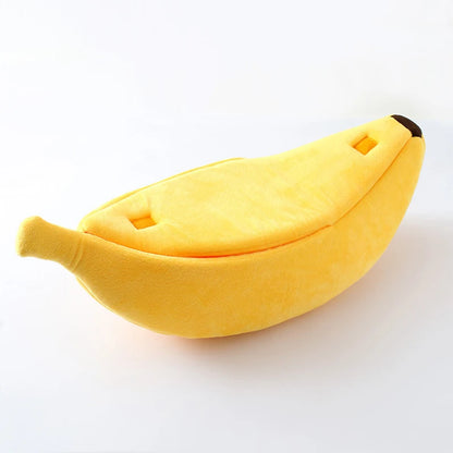 Banana Shaped Cat Bed