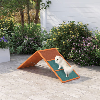 Adjustable Dog Agility A-Frame Ramp