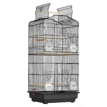 Black Bird Cage for Budgies