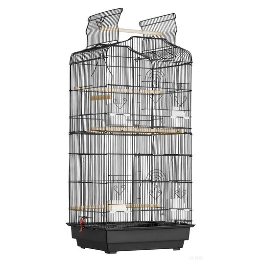 Black Bird Cage for Budgies