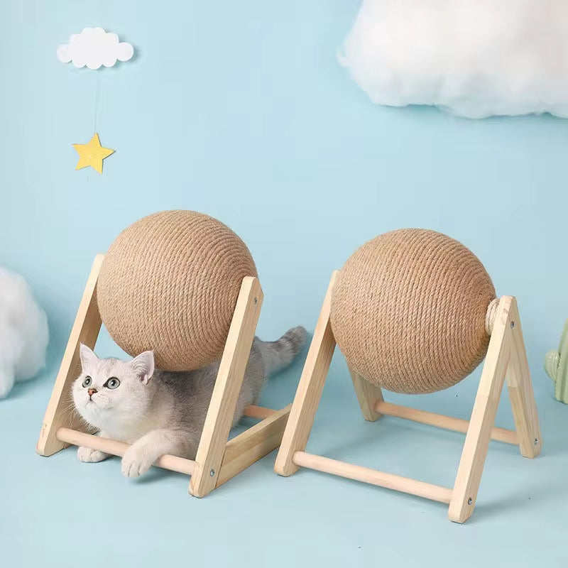 Sisal Cat Scratching Ball Board