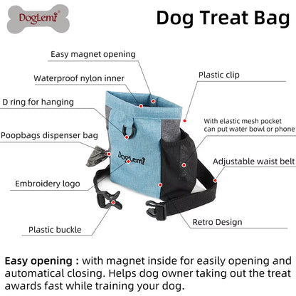 Dog Treat Training Waist Bag