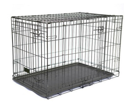 Folding Metal Dog Crate