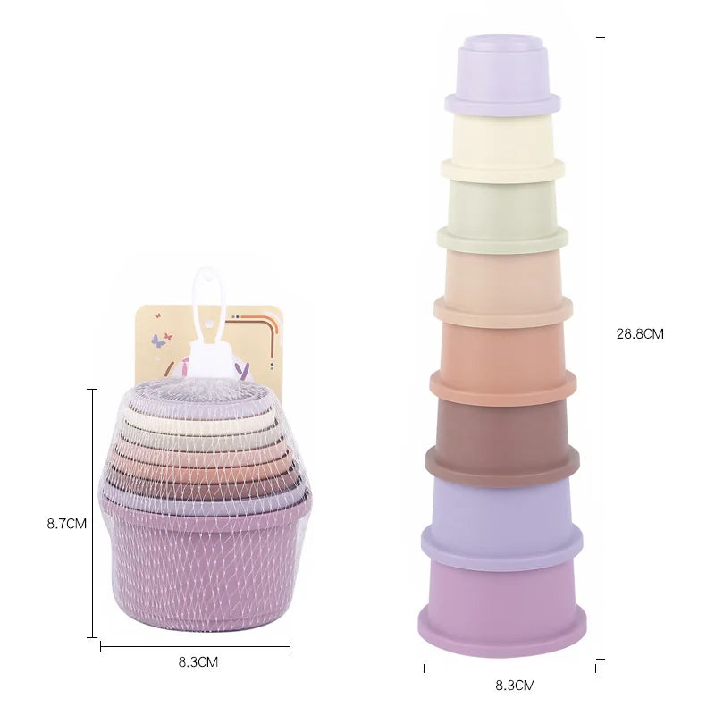 Stacking Cup Puzzle Toy for Rabbits