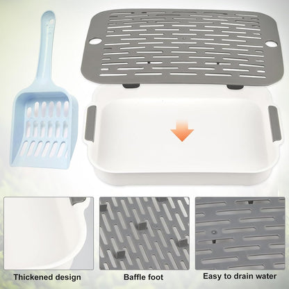 Rabbit Litter Tray with Scoop