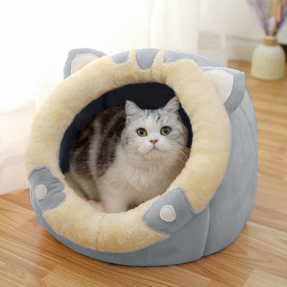 Enclosed Cat House Bed