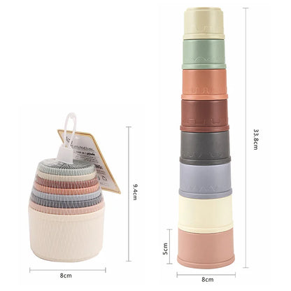 Stacking Cup Puzzle Toy for Rabbits
