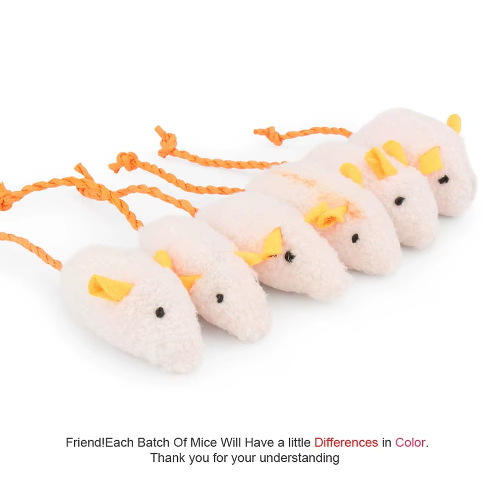 Catnip Plush Mouse Toy Set