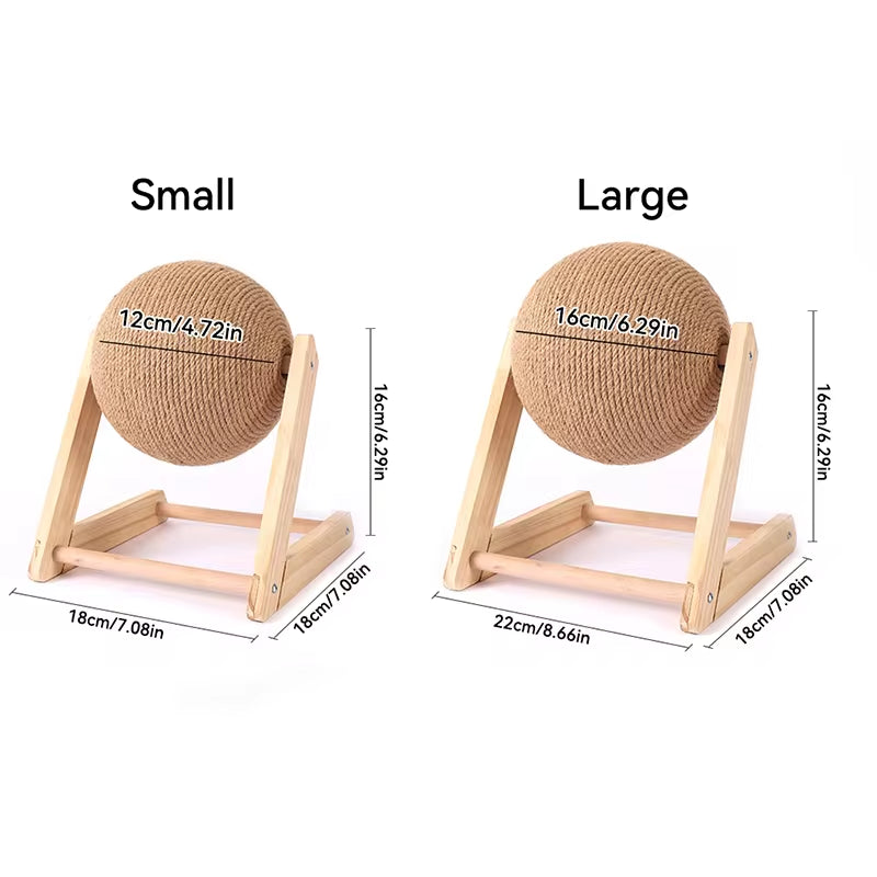 Sisal Cat Scratching Ball Board
